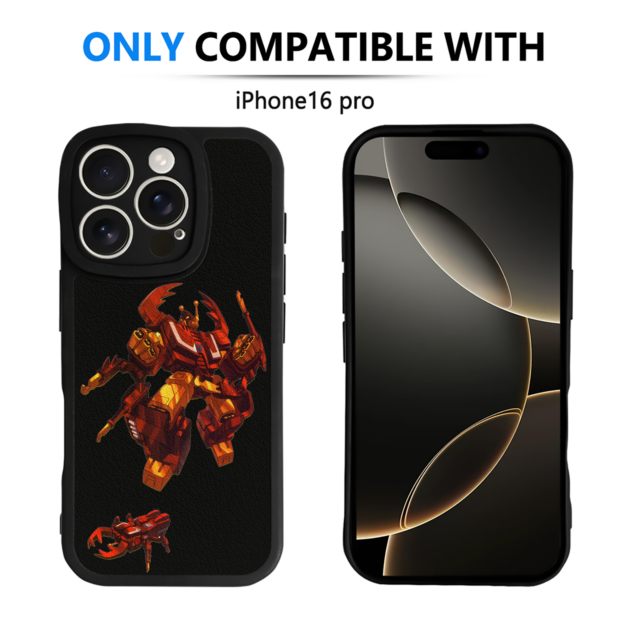 （画像用）  【iPhone 16シリーズ対応】シリコンスマホケース（レザー調） 材質：シリコン